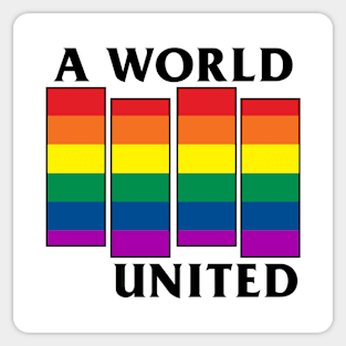 A World United Sticker